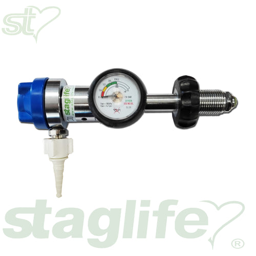 MP-22. Caudalímetro regulador oxígeno 15 LPM