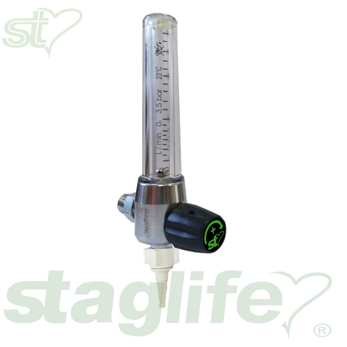 Caudalímetro de columna 15 LPM O2 CP-100