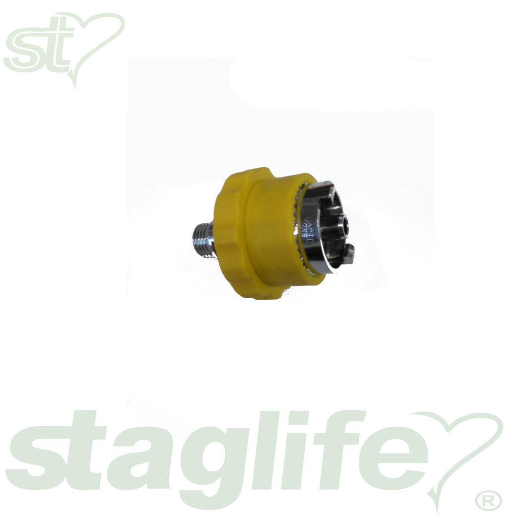Conector rápido para gases hospitalarios NF (AL) VAC 1/4”GH