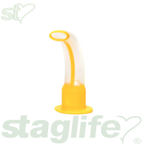 ISO 9.0 Tubo Guedel nº 3 amarillo