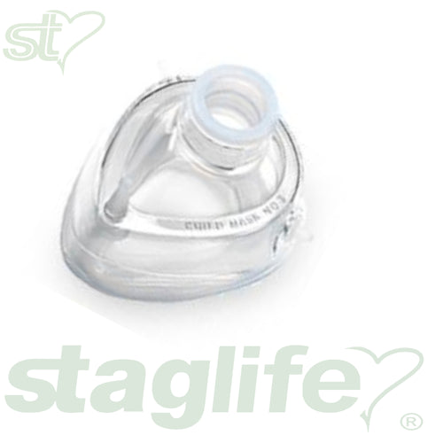 Mascarilla nº 3 silicona infantil para resucitador