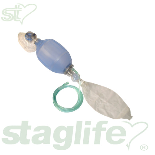 Resucitador de silicona adulto esterilizable