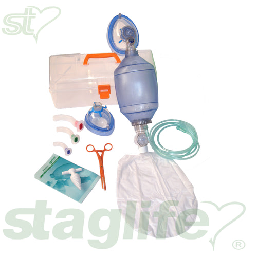 U-1002D Kit de reanimación para adulto con mascarilla de PVC