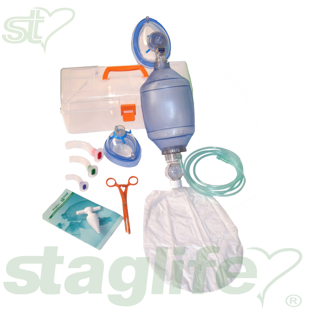 U-1002D Kit de reanimación para adulto con mascarilla de PVC