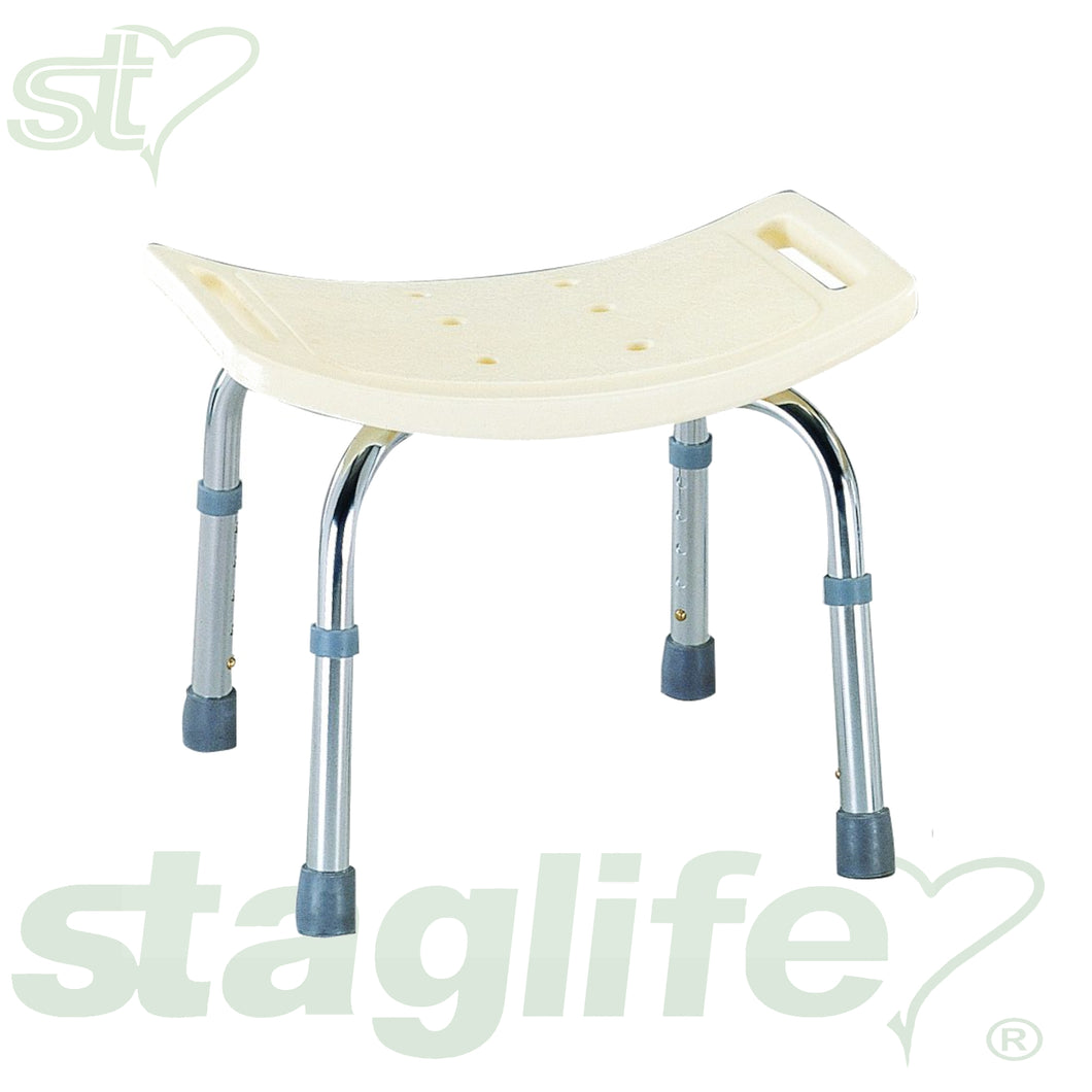 Silla de ducha sin respaldo