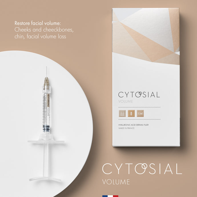 CYTOSIAL Volumen - Jeringa ácido hialurónico aumento volumen facial 1ml