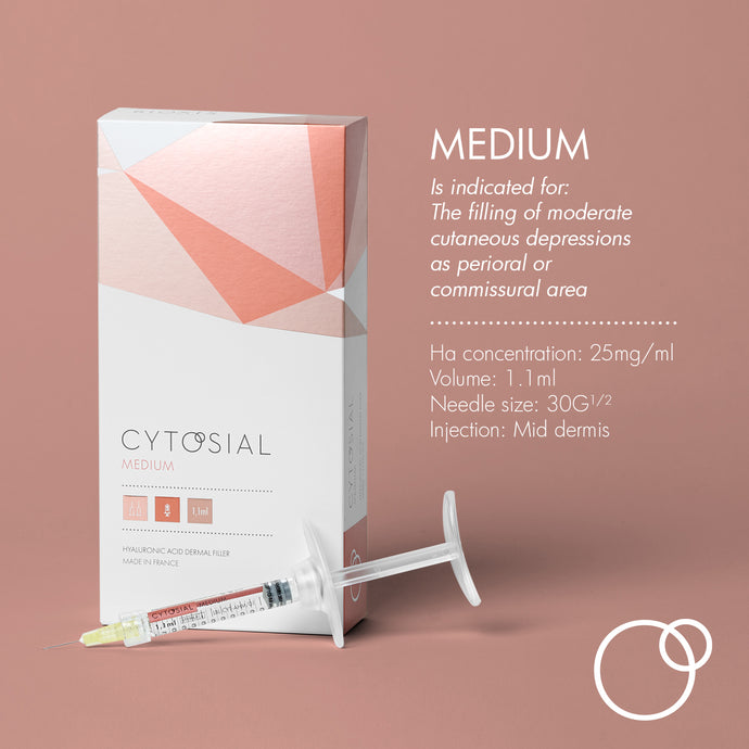 CYTOSIAL Medium - Jeringa ácido hialurónico densidad media 1ml