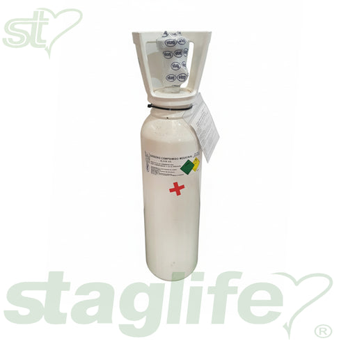 Botella recargable de oxígeno medicinal 3 litros (B-3)