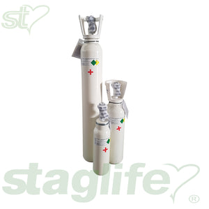 Botella recargable de oxígeno medicinal 3 litros (B-3)